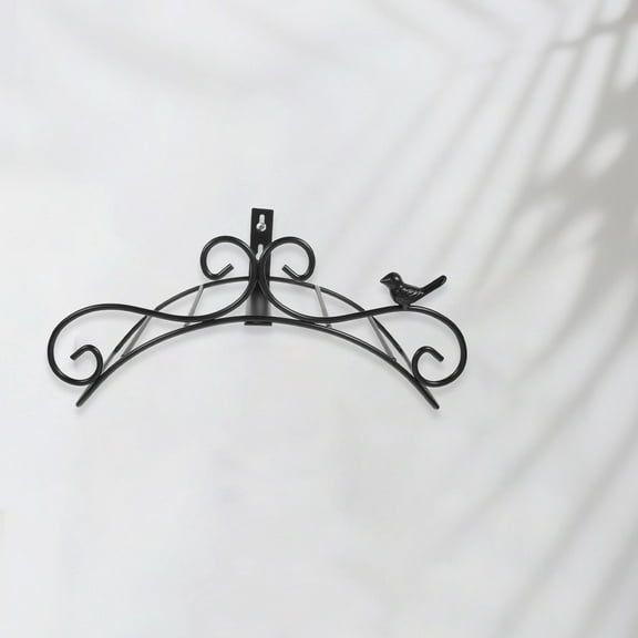 Milisten Wall-Mounted Water Pipe Rack Storage 1Pcs 15X6.7X6.3In