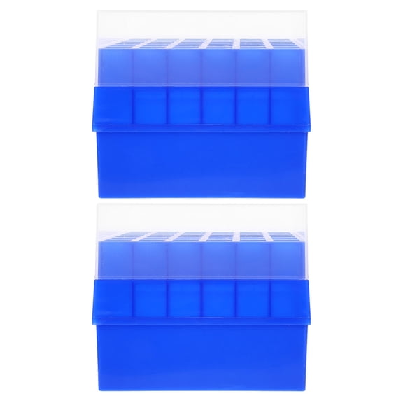 PTOOTP 2Pcs Centrifuge Tube Case Multicolor Test Tube Holder for Laboratory Sample Storage