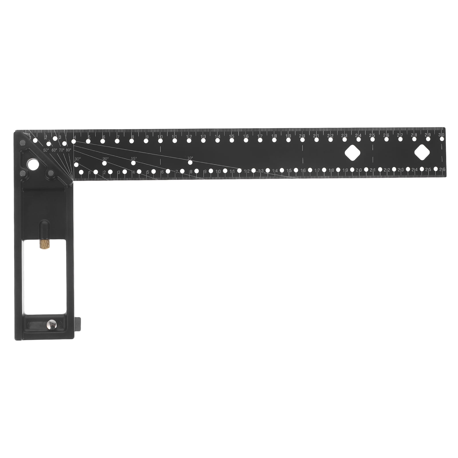 Swing Angles Protractor Woodworking Tool Angle Finder Rotatable Ruler for Work Projects