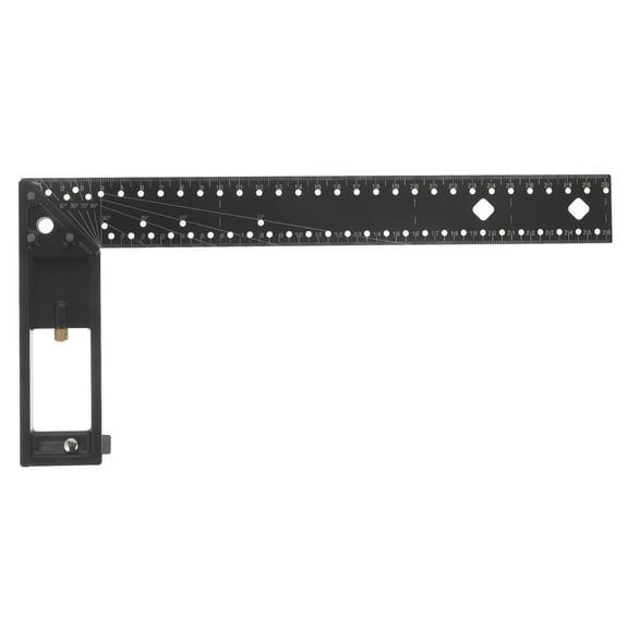 Swing Angles Protractor Woodworking Tool Angle Finder Rotatable Ruler for Work Projects