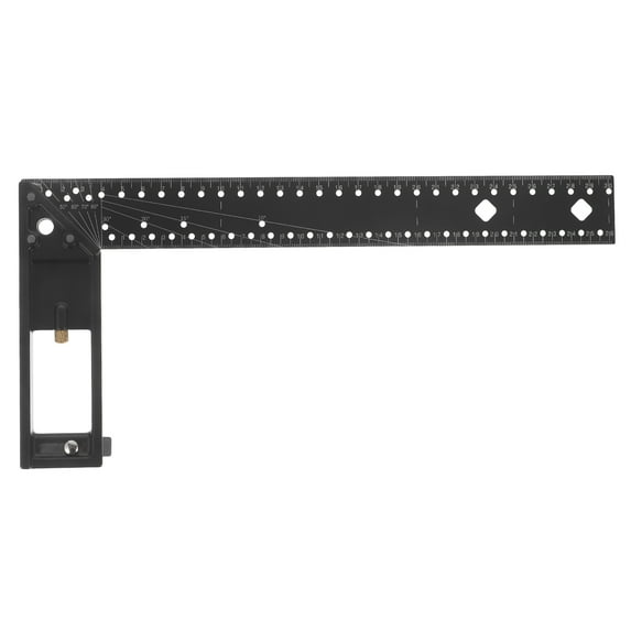 Swing Angles Protractor Woodworking Tool Angle Finder Rotatable Ruler for Work Projects