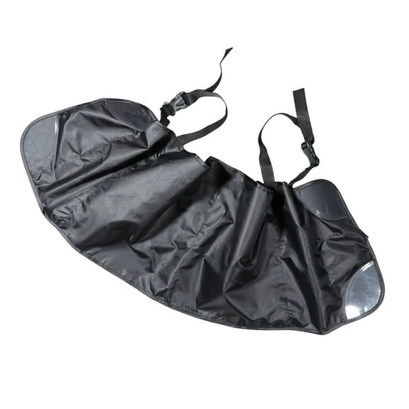 FELTECHELECTR Vehicle Back Seat Hanging Organizer Storage Bag Black 1Pack