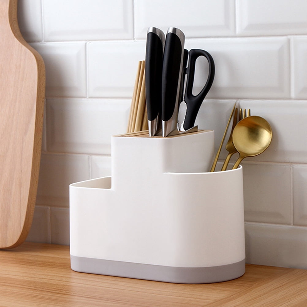 MLINS Multifunction Kitchen Storage Rack Plastic Draining Inserted ...