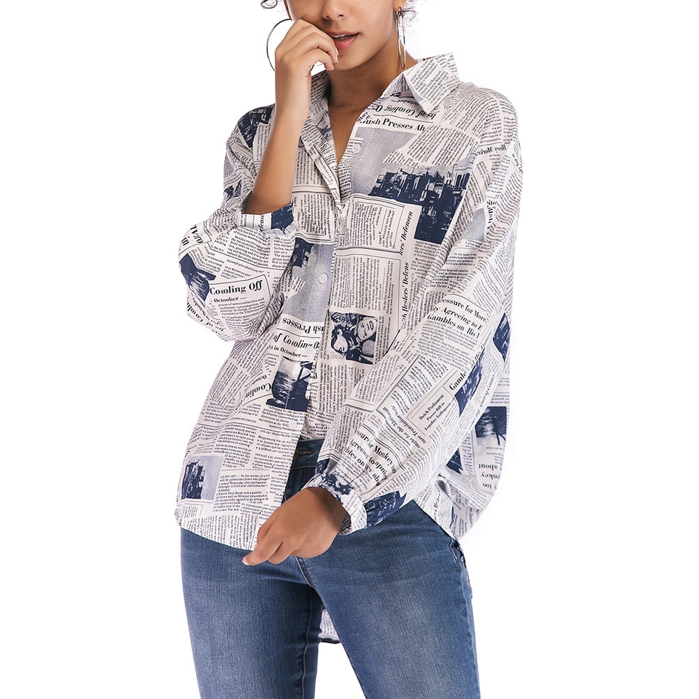 Newspaper Print Top