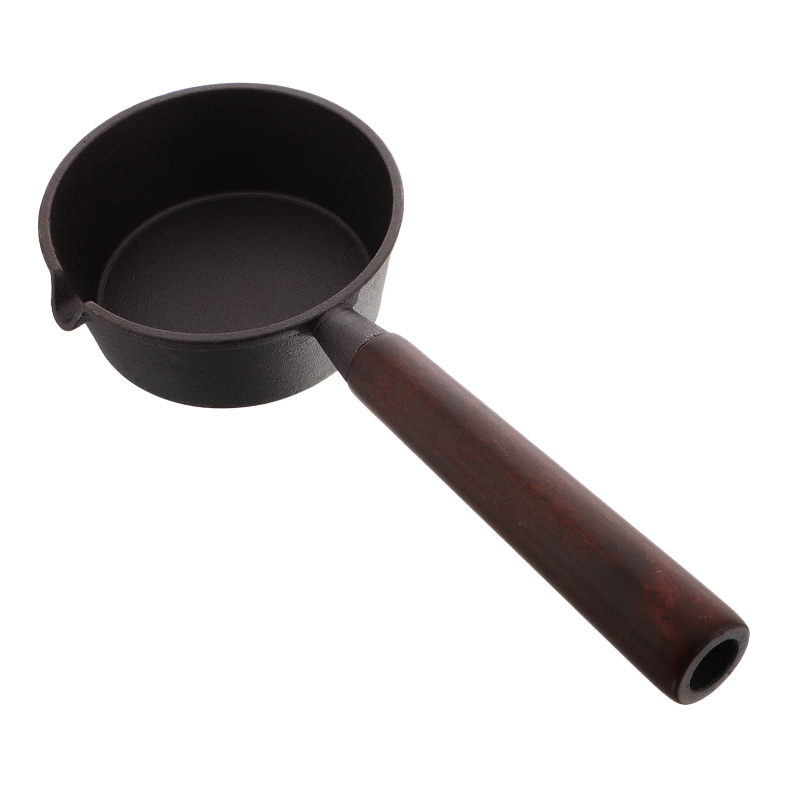 MLINS Nonstick Frying Pan Cast Iron Skillet Mini Egg Omelette Pan ...