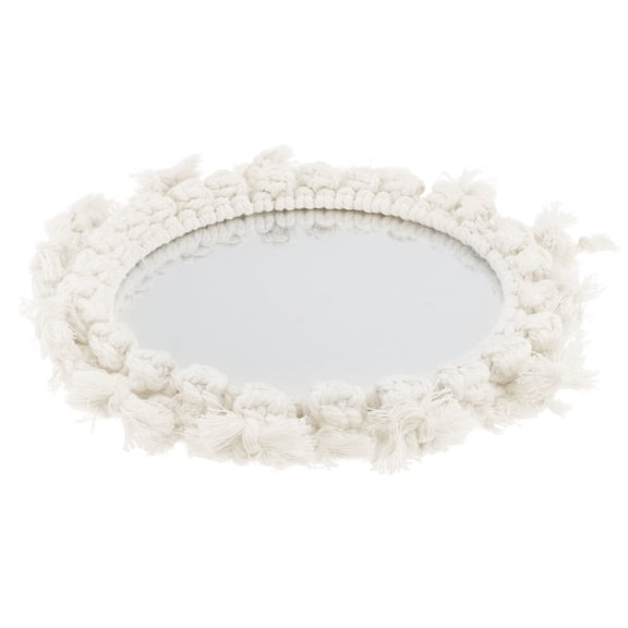 MLINS Nordic Mirror Tapestry Unbreakable Hanging Home Decor Travel White