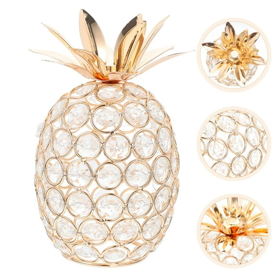 MLINS  Office Table Pineapple Decorations Elegant Design Decorative Figurine