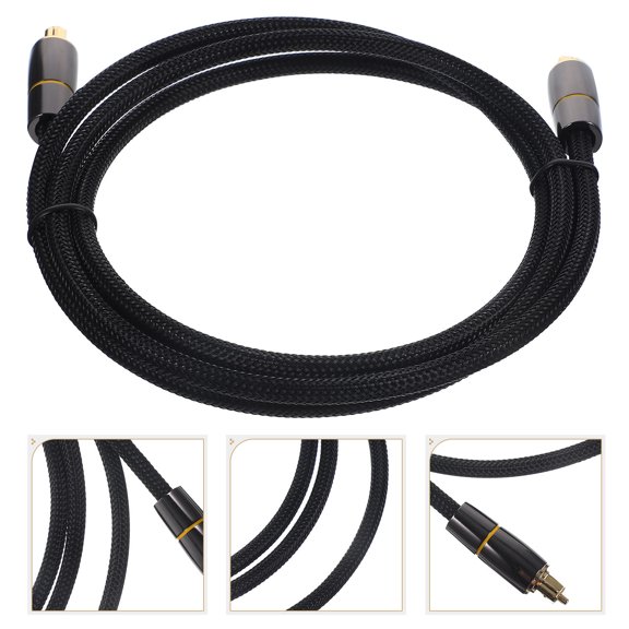 MLINS Optic Male To Male Wire Digital Audio Optical Cable 1.5-meter Digital Audio Cord