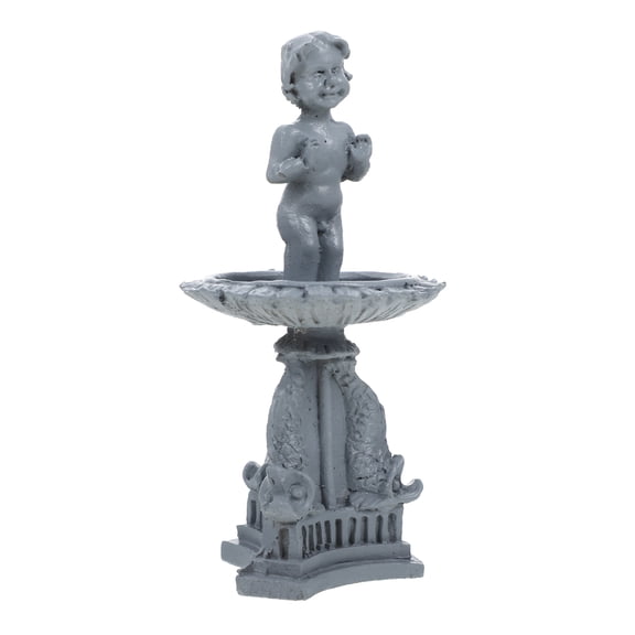 MLINS  Outdoor Garden Boy Mini House Accessory Decorative Courtyard