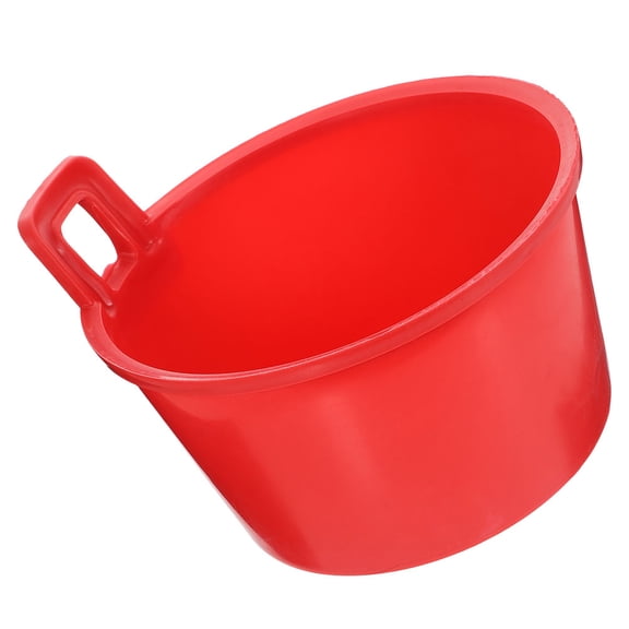 HEALEEP Garden Water Spoon Red Plastic For Cooking 1Set 9.6X9.6X4.3In