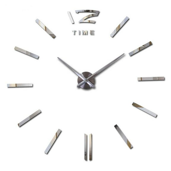 FELTECHELECTR Square Wall Clock Modern Simple Style 1Pack 39x39x0.39Inch Quiet Sweep