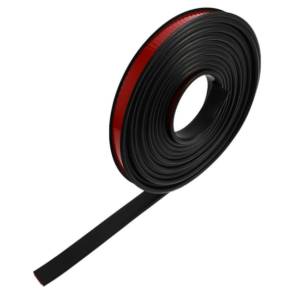 MLINS Adhesive U Trim Rubber Molding for Plywood Woods Shelf Cabinet Countertop U Shaped Trim Edge Banding for Seamless Edge Protection