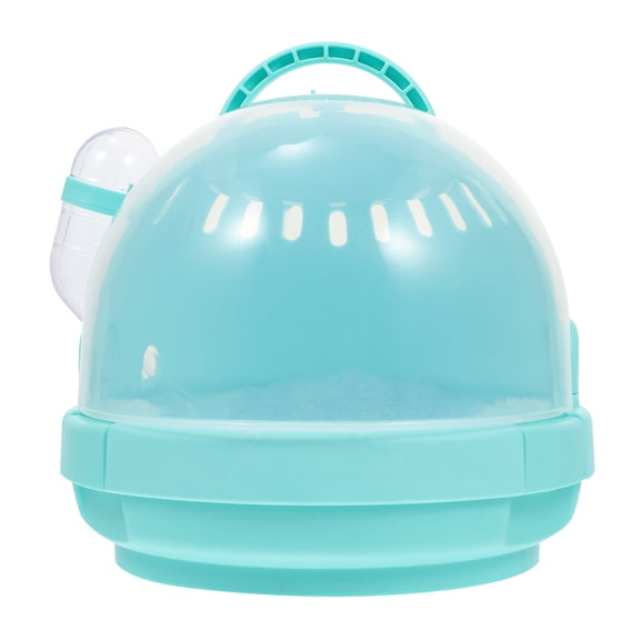 MLINS Pet Outdoor Cage Chinchilla Travel Case Tube Bottle Para Green