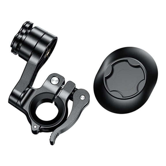 MLINS Phone Holder for Bike Exercise Bikes Mobile Support Stand Black