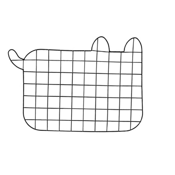 MLINS  Photo Decorative Stand Hanging Display Decoration Wall Rack Home Accessories Black