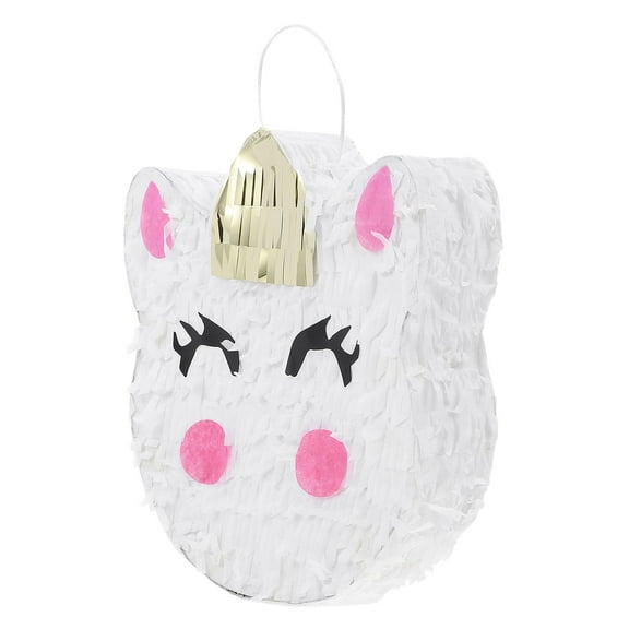 FOMIYES Unicorns Pinata Paper Pinata Plaything For Holiday Celebrations 1 Set 9.67X7.86X2.75in
