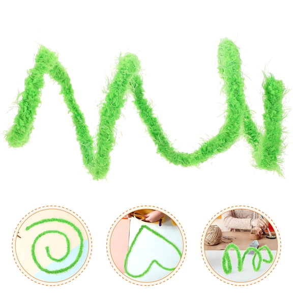 MLINS Pipe Cleaners for Crafts, Wool Twisting Sticks, Card Making Supplies, Crafting Materials for Kids and Adults