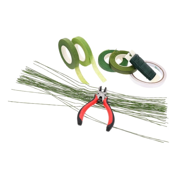MLINS Plant Indoor Flower Arrangement Tool 12x7.5x1.4cm Green