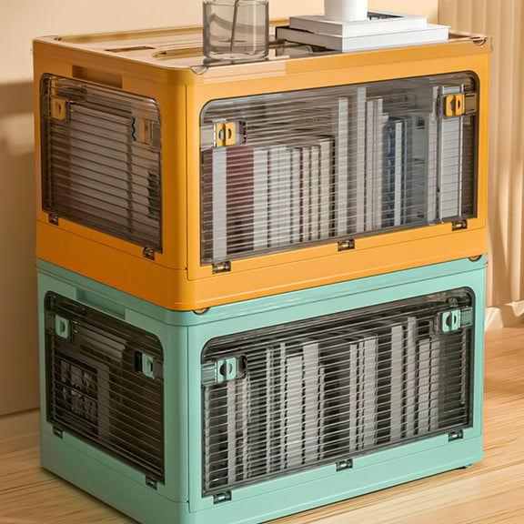 FOMIYES Foldable Crates for Storage 1Pcs 15.9X11.4X9.4in