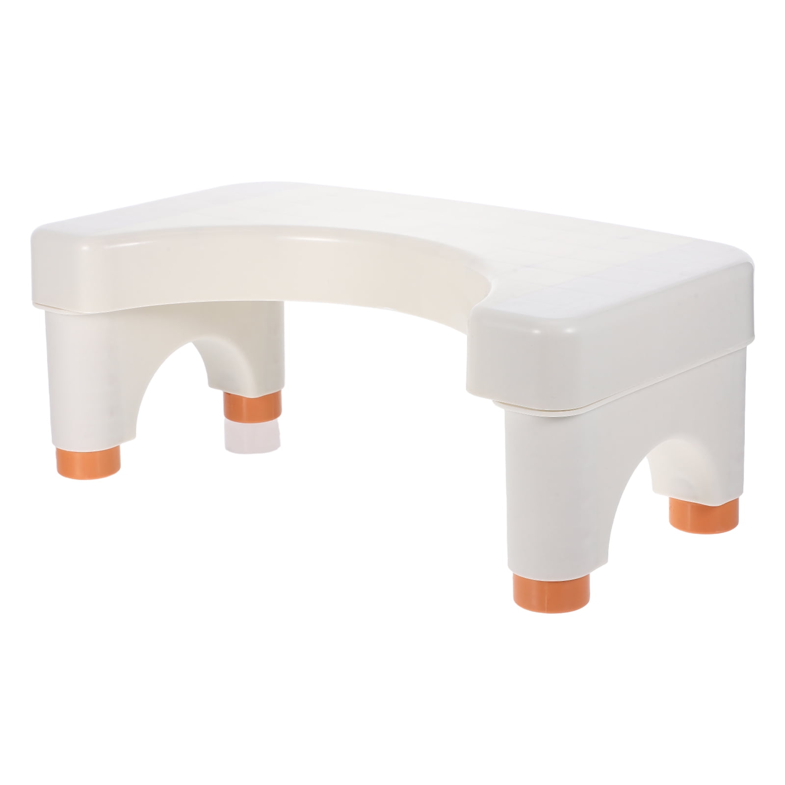 MLINS Plastic Toilet Stool Potty Stool Bench Adjustable Height For Leg ...