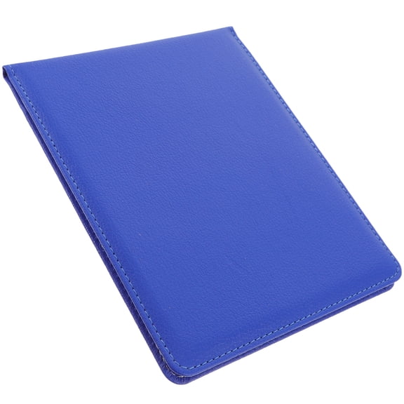 GAXIRE PVC Certificate Holder Dark Blue 1Pcs 6.9x5.7x0.6In