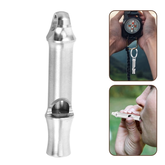 FELTECHELECTR Whistle Titanium Alloy 1Pcs 1.8x0.3x0.3in
