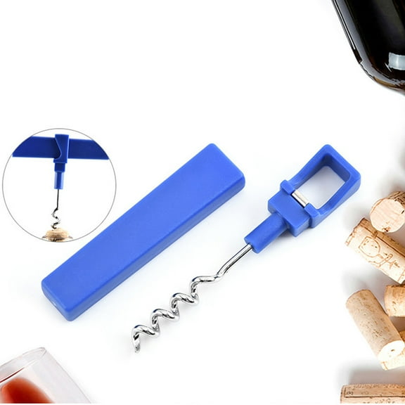 MLINS Portable Wine Bottle Opener Stainless Steel T Shape Cork Remover for Bar Assorted Color Size 5pcs