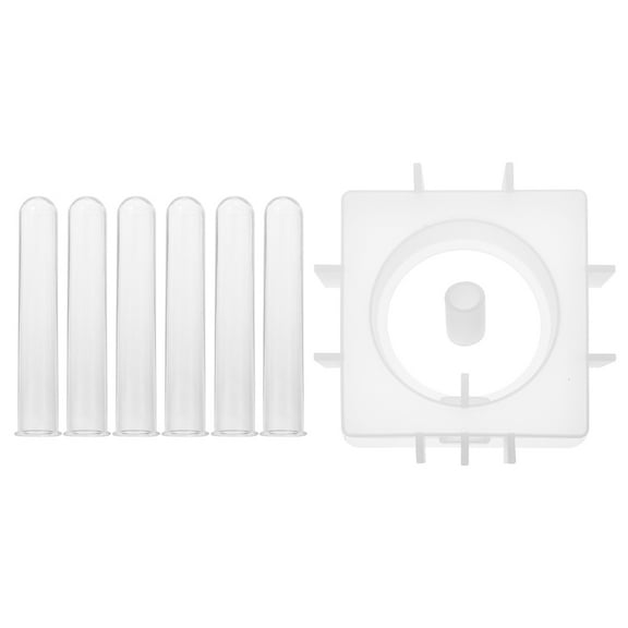 MLINS  Pot Molds for Concrete Epoxy Vase Silicone Smooth Surface Easy Release