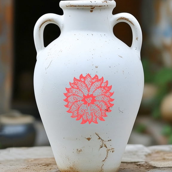 MLINS Pottery Stickers Ceramics Clay Transfer Paper Flower Paper Porcelain Glaze Underglaze Transfers For Pottery Overglaze Enamel Waterslide Decal