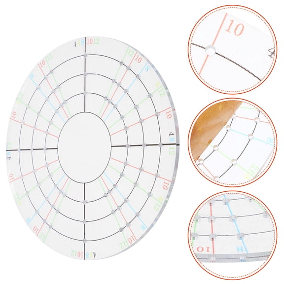 YUYUETIME Pottery Template Pottery Trimming Spinners Multi 1Set