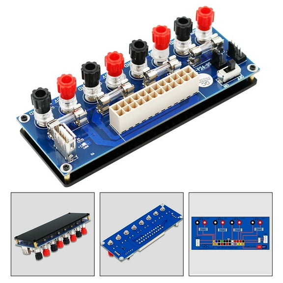 MLINS Power Board ATX Supply Adapter Voltage Distribution Module