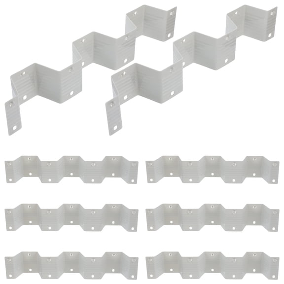 MLINS  Practical Sub-grid Drawer Separators Divider for Pantry Organizer Bins Organization Office Grey