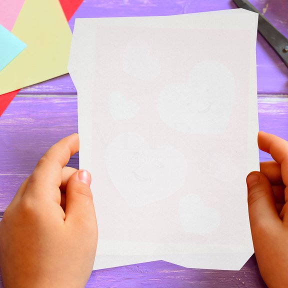 MLINS Printable Heat Shrink Sheets for DIY Crafts with Matte Finish BOPS Material Silver Color