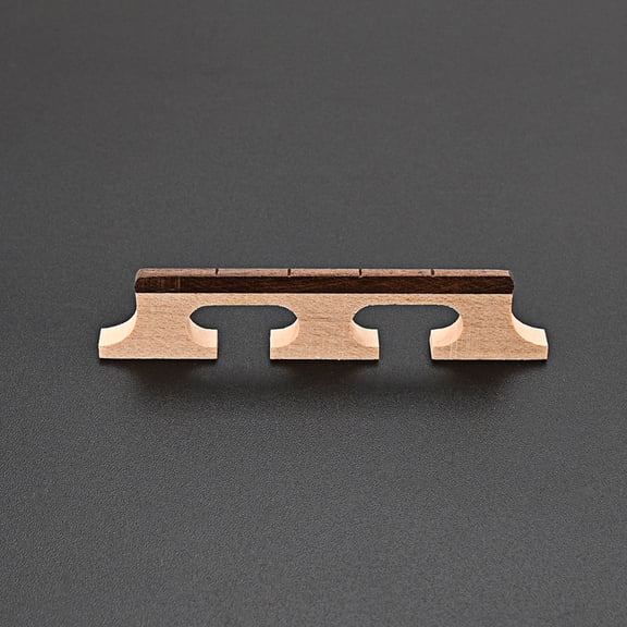 MLINS Professional Banjo Bridge Replacement 3 Feet Wood Banjo Bridge for 4String Banjo