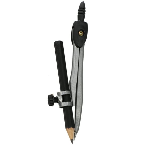 MLINS Professional Compass for Precision Compass with Pencil Holder for Math Drafting