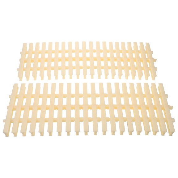 OHOIOLLA Drainage Overflow Grate for Swimming Pool Grating Beige Plastic Prevent Water Accumulation 1Pcs