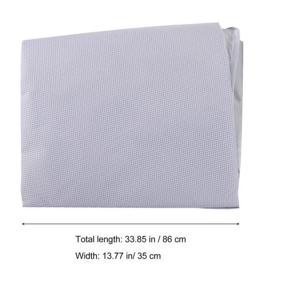 DINHEAROM Rainproof Air Conditioner Cover Silver Coated Polyester 1Pack 34x14in