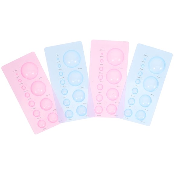 MLINS Quilling Mold Made of Durable ABS for DIY Craft with Assorted Colors and 4 Sizes