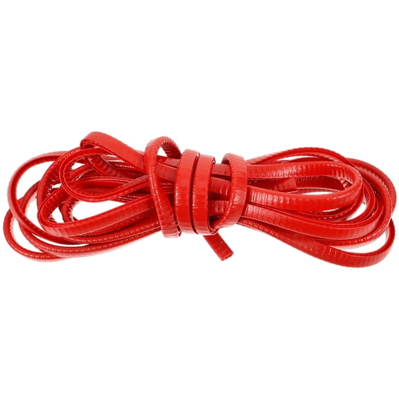 MLINS Red Adhesive Strip for Home Use Rubber and Steel Material 5m Long Protects Edges