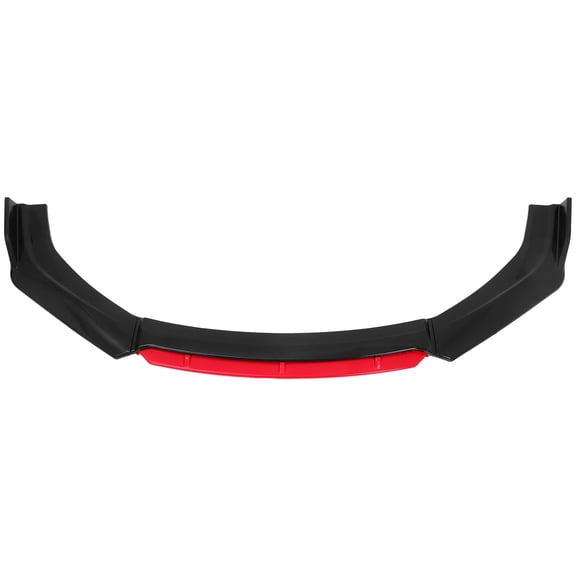 MLINS Red Car Bumper Guard Strip for Protecting Hatchback with Durable PP Material Fits Most Cars