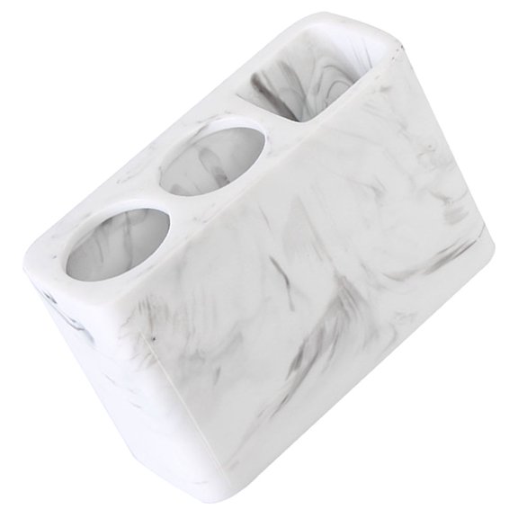 MLINS Resin Toothbrush Stand Toothbrush Rack Bathroom Toothbrush Storage Base Bathroom Supply