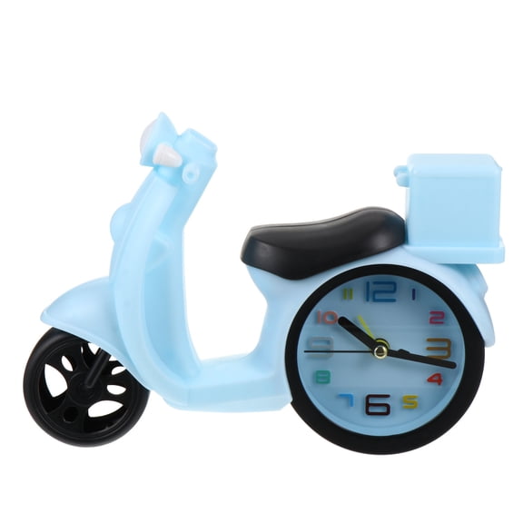 FOMIYES Motorbike Clock Compact Design 1Pack 7.5X5.1Inch