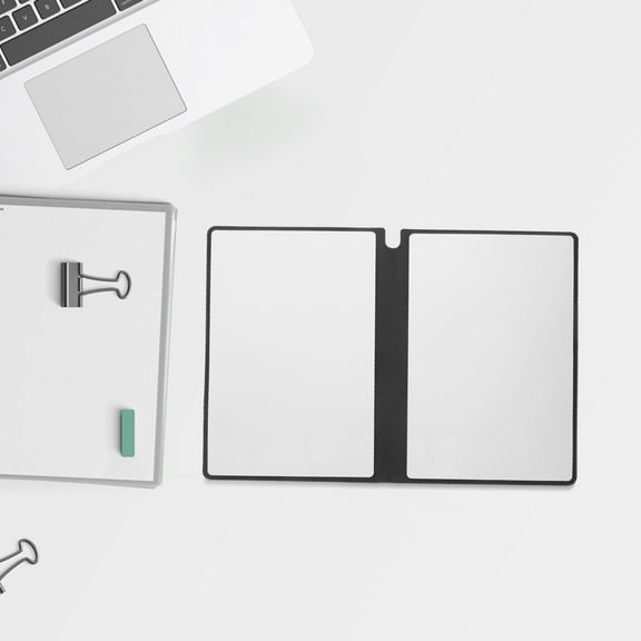 MLINS Reusable A5 Whiteboard Notebook Small Writable Dry Erase Board Portable Dry Erase Notebook Erasable Notebook White Board