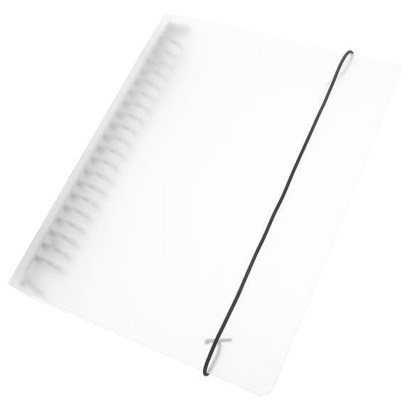 GAXIRE Document Binder Cover Transparent 1Pack 8.9X7.1X1.0In