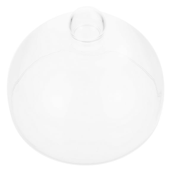 MLINS Reusable Plate Serving Cover Cake Glass Cover Transparent Food Tent 21x21cm
