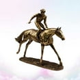 thumbnail image 1 of MLINS  Riding Horse Figurine Race Decoration Ornaments for Crafts Decorations Office, 1 of 8