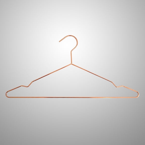 YUYUETIME Metal Pants Hangers Metal Rose Gold for Wardrobe 1Pcs 16.5x7.9in