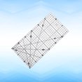 thumbnail image 1 of FELTECHELECTR White Sewing Measuring Ruler Set - Precision Fabric Crafting Tool for Accurate Sewing Projects, 1 of 8
