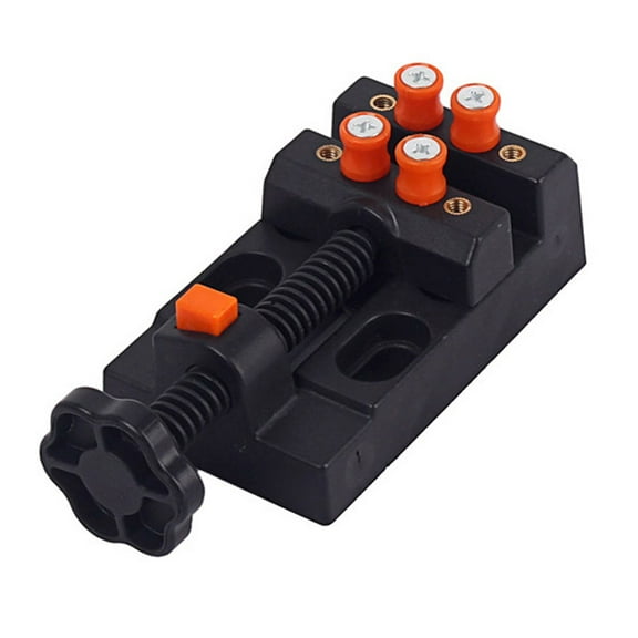 MLINS Securing Clip Right Angle Clamp Eight-hole Vise Adjustable Jaw