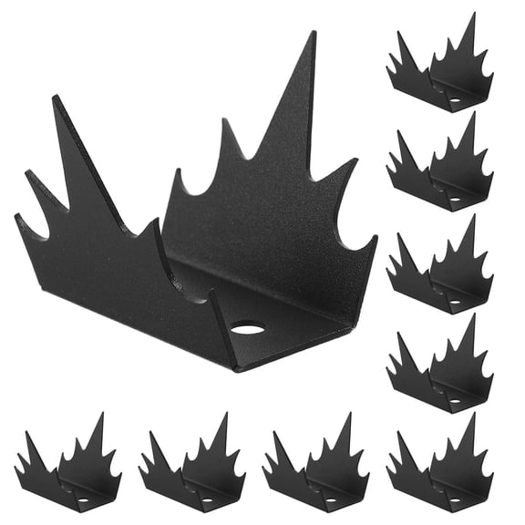MLINS Security Fence Spikes Sturdy Animal Deterrent Garden